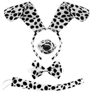 6313 Spotted Dachshund Costume Set 4pcs